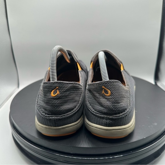 Olukai Nohea Mesh Slip-on Shoes Men Size 10 Dark Shadow - Picture 6 of 10